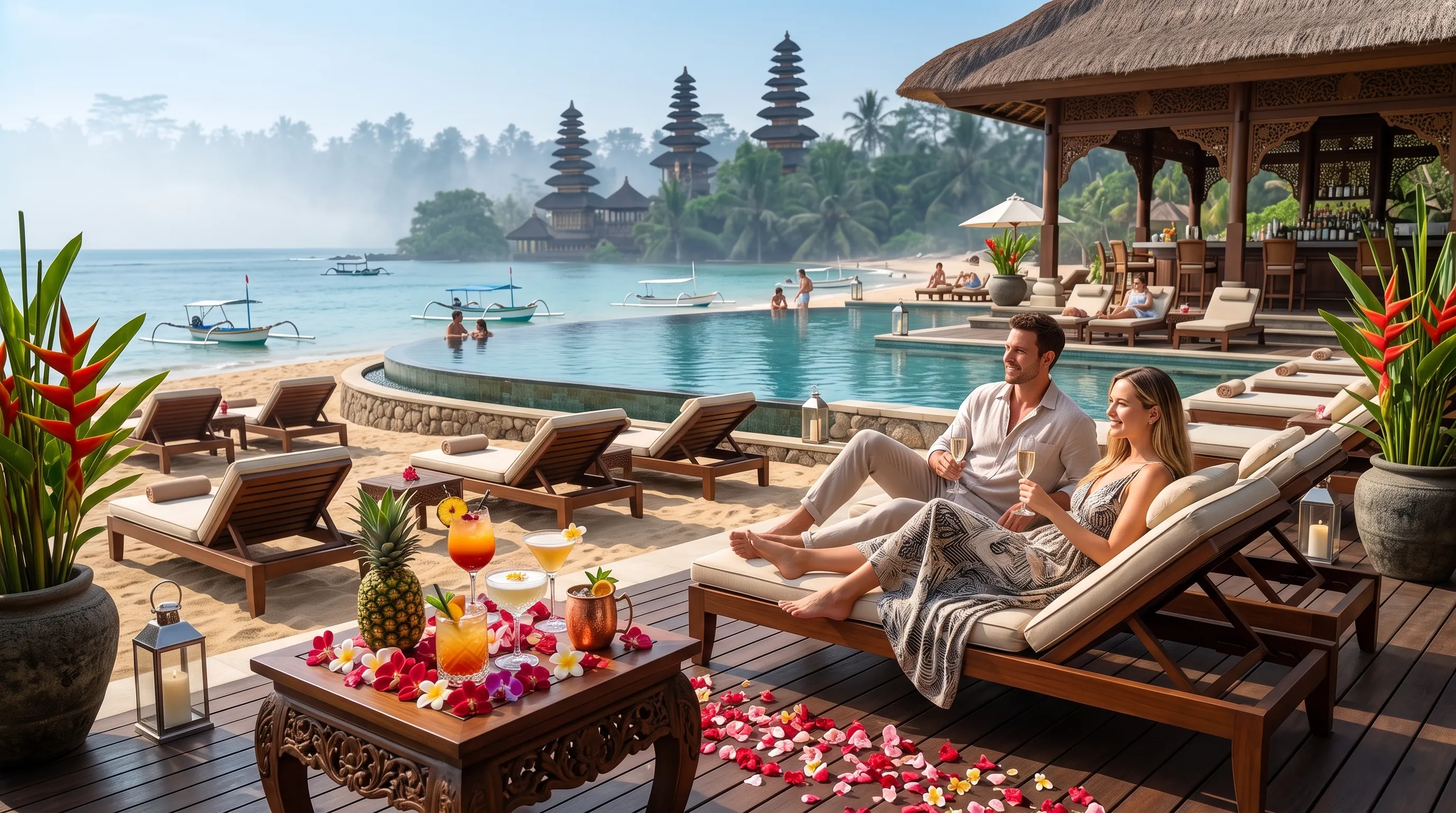 Bali All Inclusive Package with Flights Luxury Resort and Pool