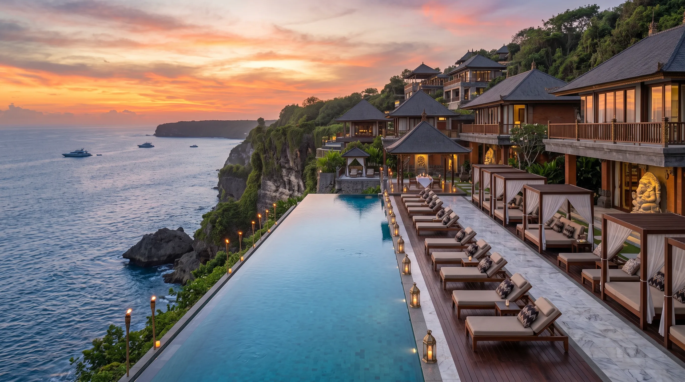 Best Cliffside Resort in Bali with Ocean View and Infinity Pool