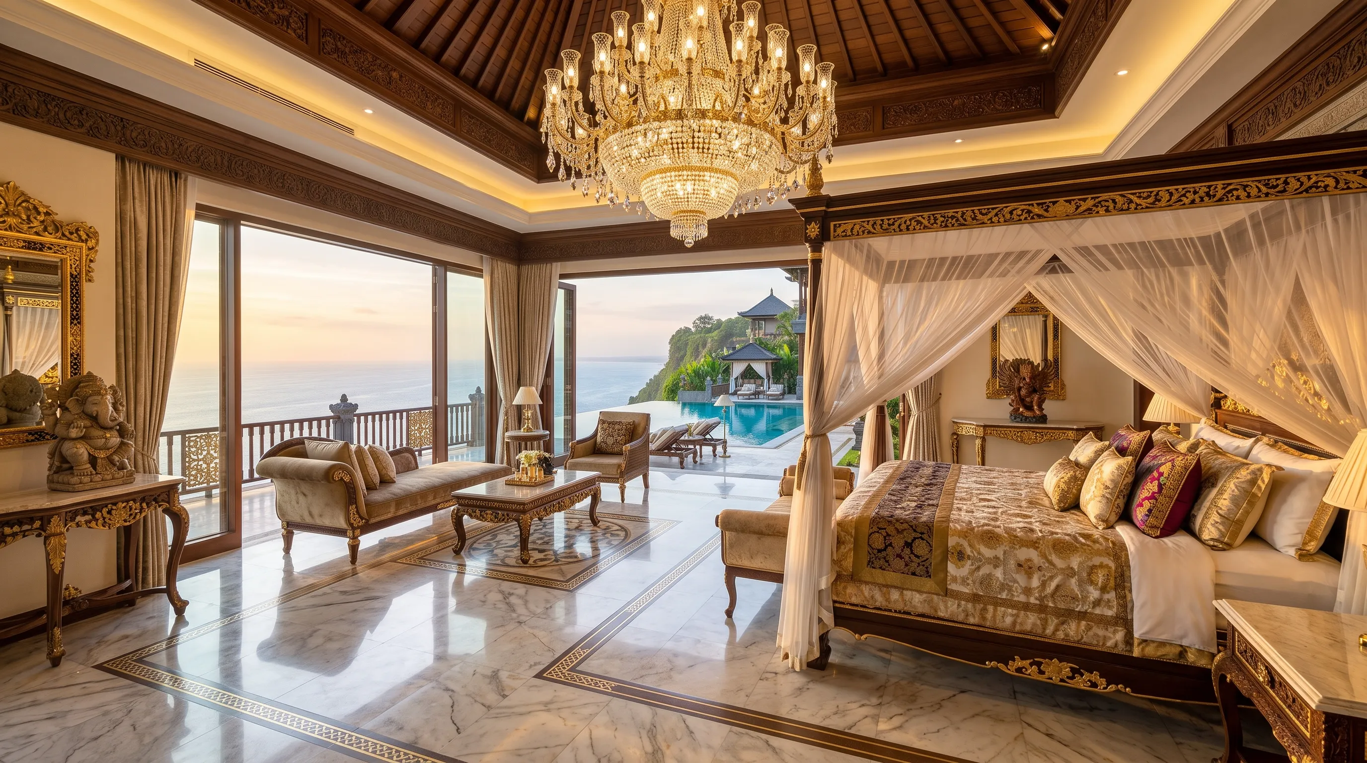Ultra Luxury Cliffside Villa in Bali with Private Infinity Pool