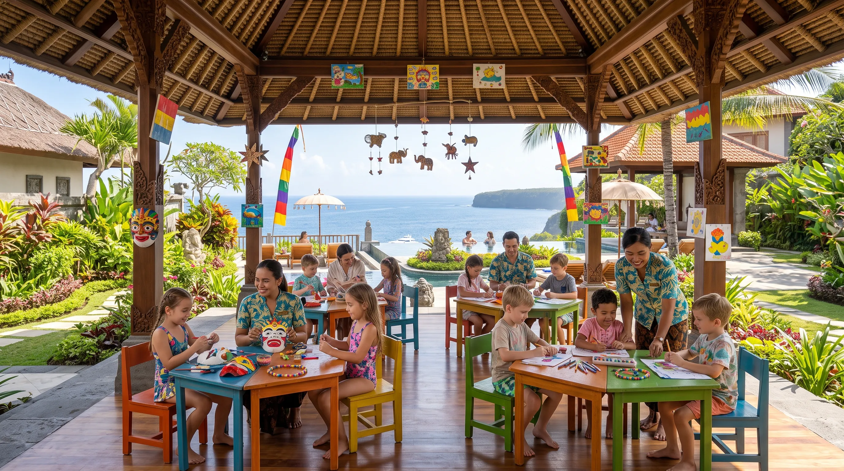 Best Family 5 Star All Inclusive Resort in Bali with Kids Pool