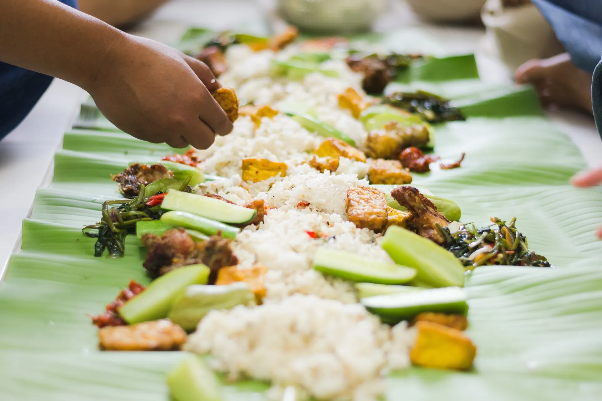Bali Honeymoon for Foodies with Couple Enjoying Balinese Cuisine