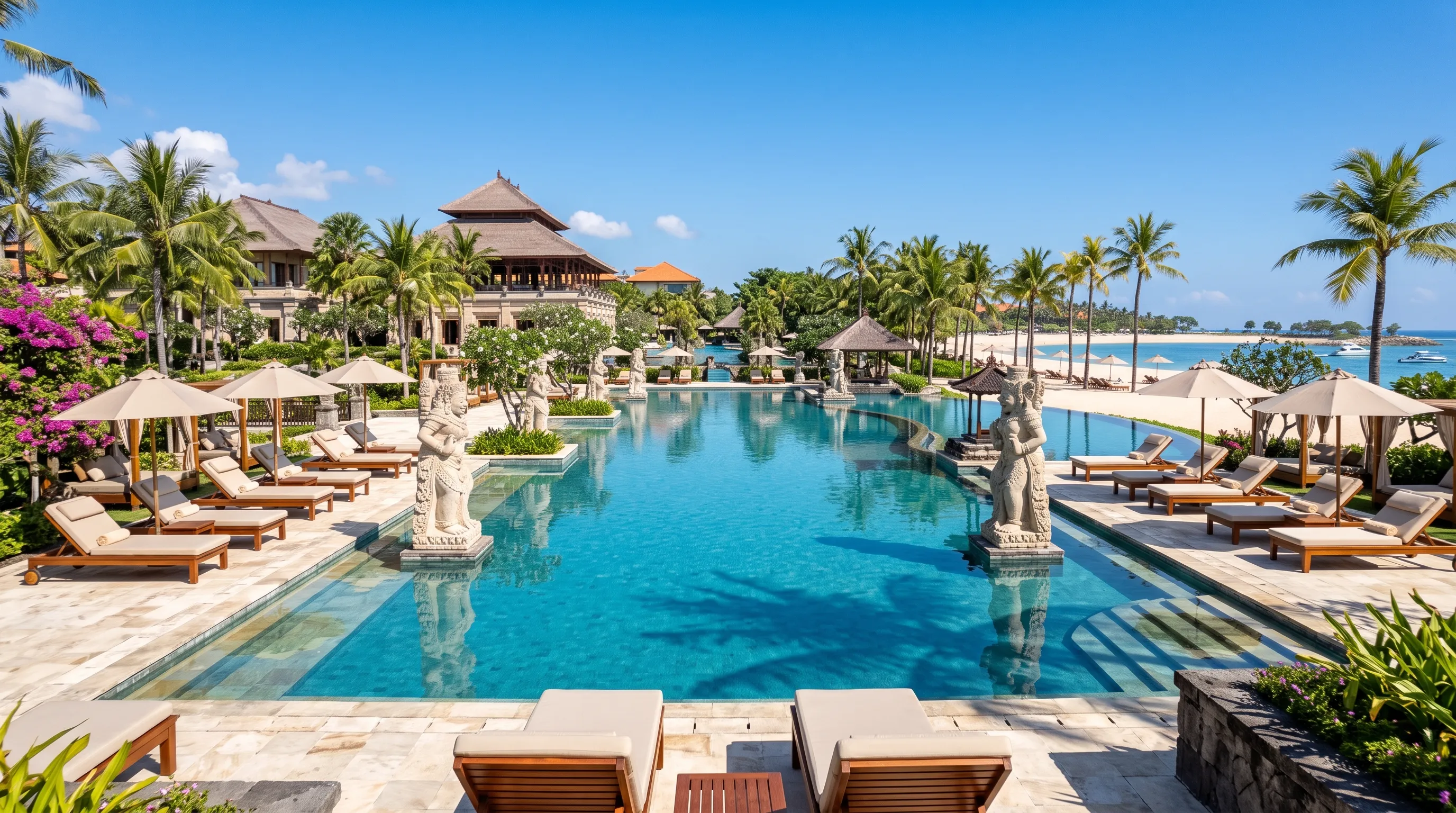 Luxury Pool at Nusa Dua All Inclusive Resort