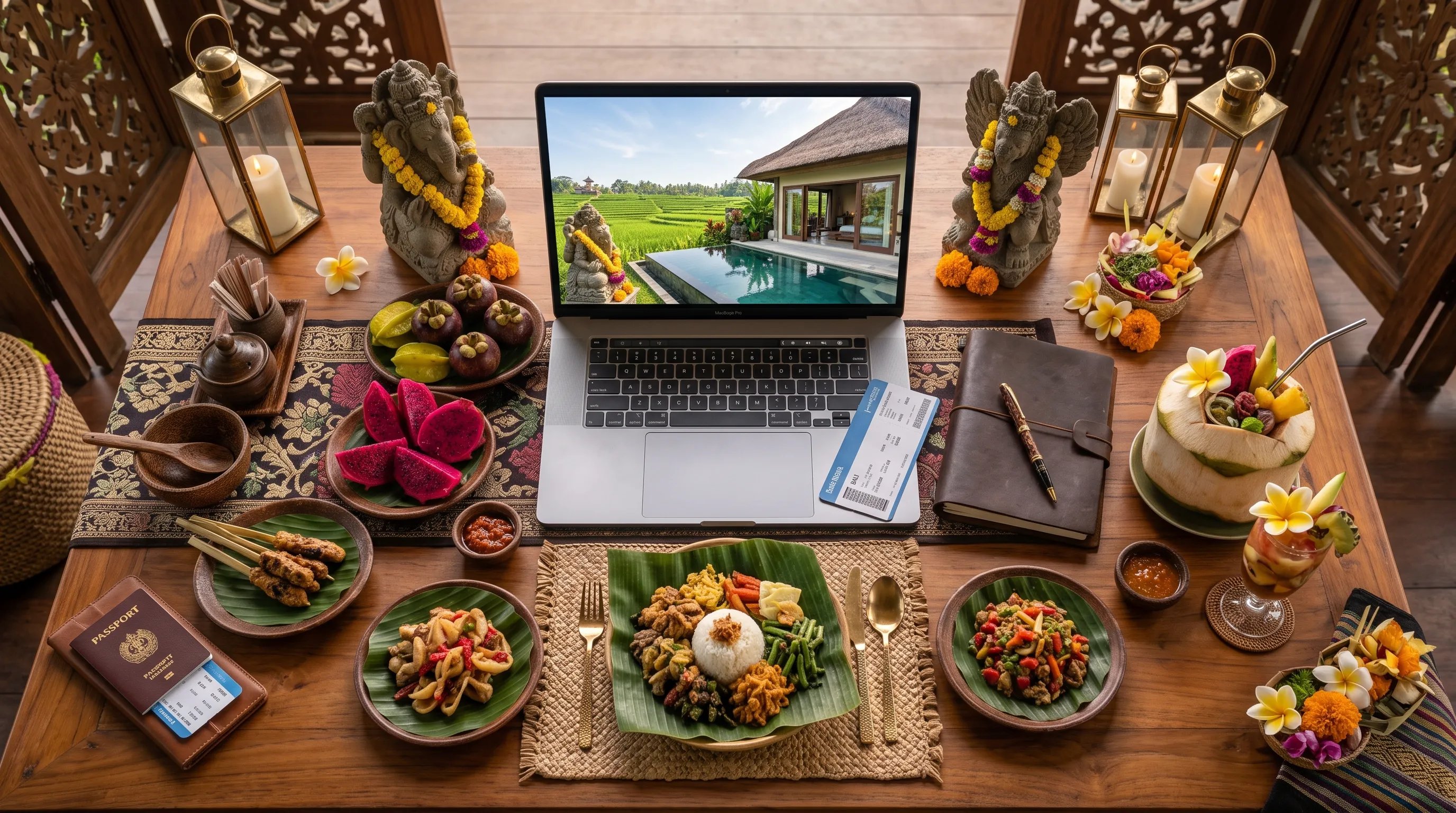 Bali Package with Flights Including Resort and Beachfront View