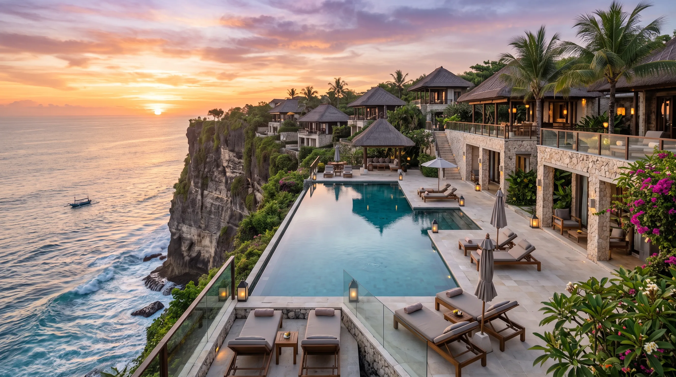 Uluwatu Cliffside All Inclusive Resort with Ocean View